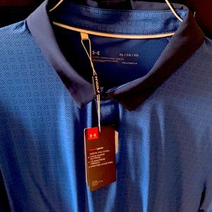 New under armor iso-chill golf polo